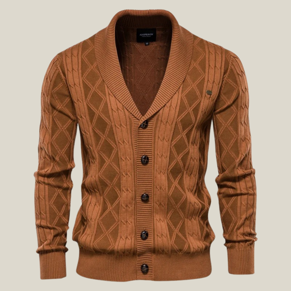 Oakern Cotton Cable Knit Sweater