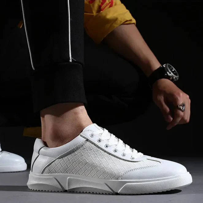 Bordeaux Woven Sneakers
