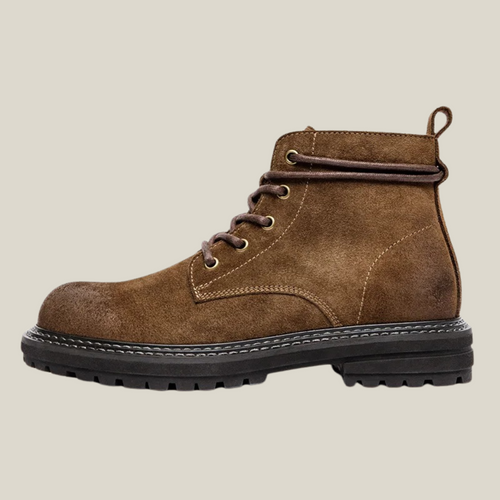 Oakern Combat Suede Leather Boots