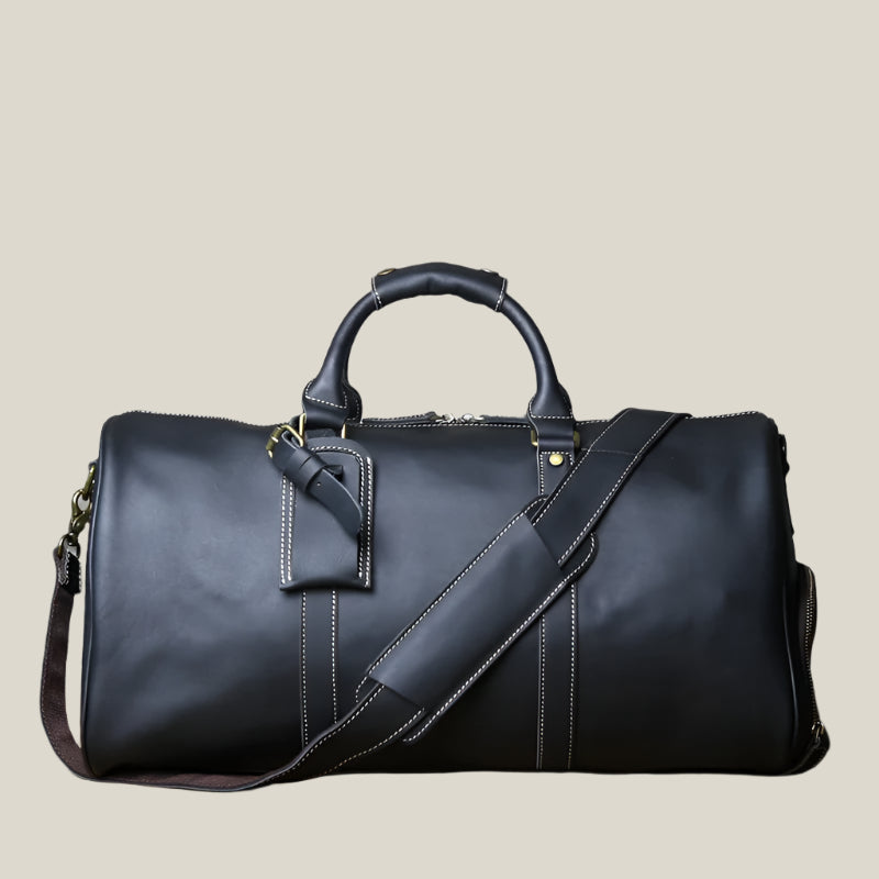 Oakern Voyager Duffel – Full Grain Leather Travel Bag