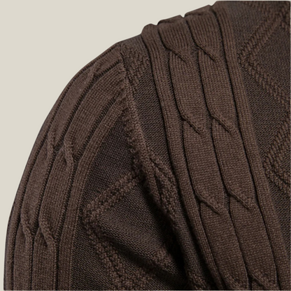 Oakern Cotton Cable Knit Sweater