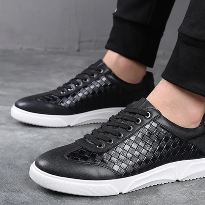 Bordeaux Woven Sneakers