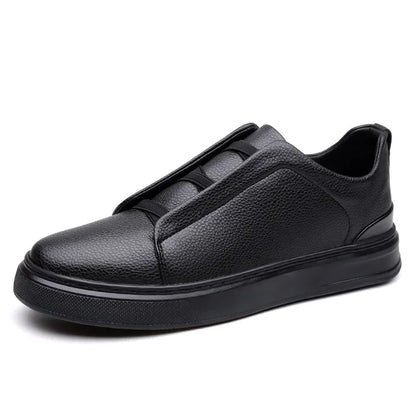Heritage Leather Crossover Sneakers