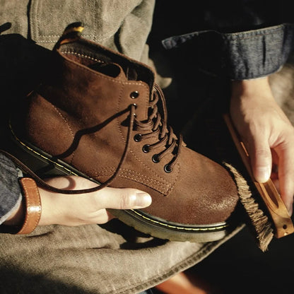 Oakern Suede Leather Boots - The Thunder